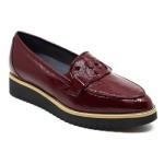 Clair de Lune Mocassin Bordeau lakleer ME787S